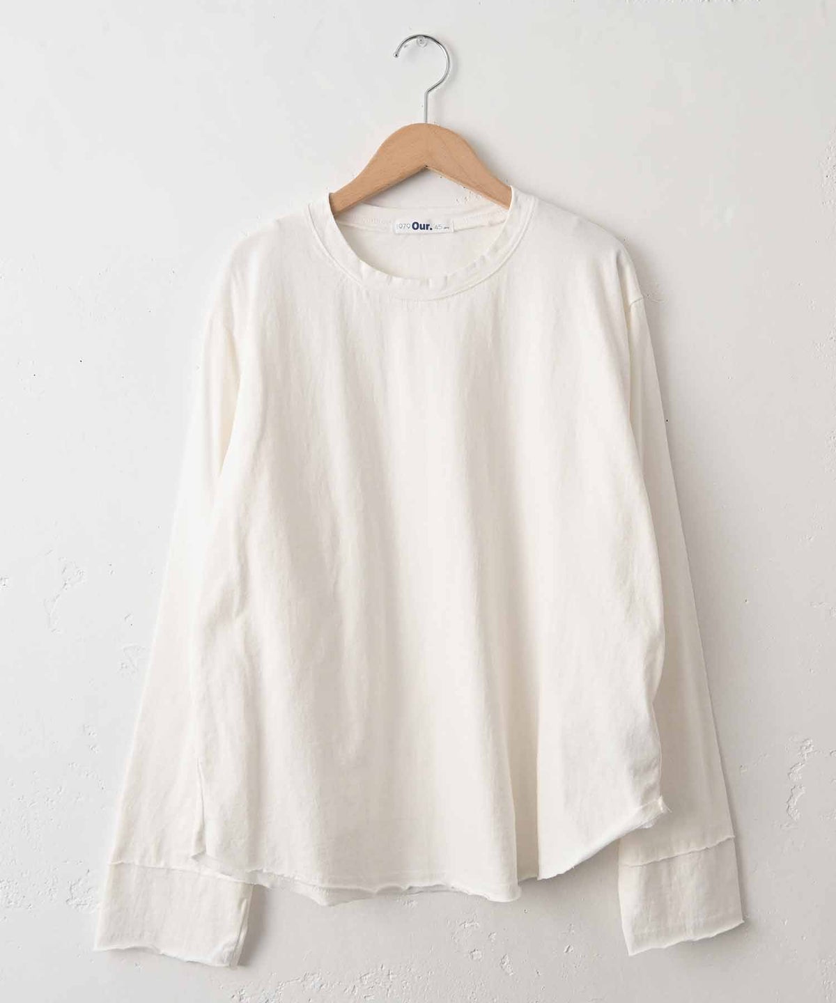 Our.｜切りっぱなし天竺カットソー [[C-9054]][C]