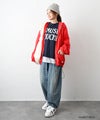 IN THE MARKET｜ヴィンテージライクロゴ6分袖ルーズTee [[C-2550]][C]
