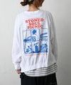 IN THE MARKET｜バックグラフィックルーズロンTee [[C-2548]][C]