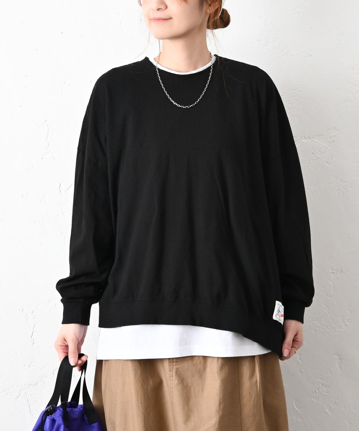 IN THE MARKET｜バックグラフィックルーズロンTee [[C-2548]][C]