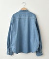 Our.｜ノーカラーデニムシャツ [[131343H]][C]