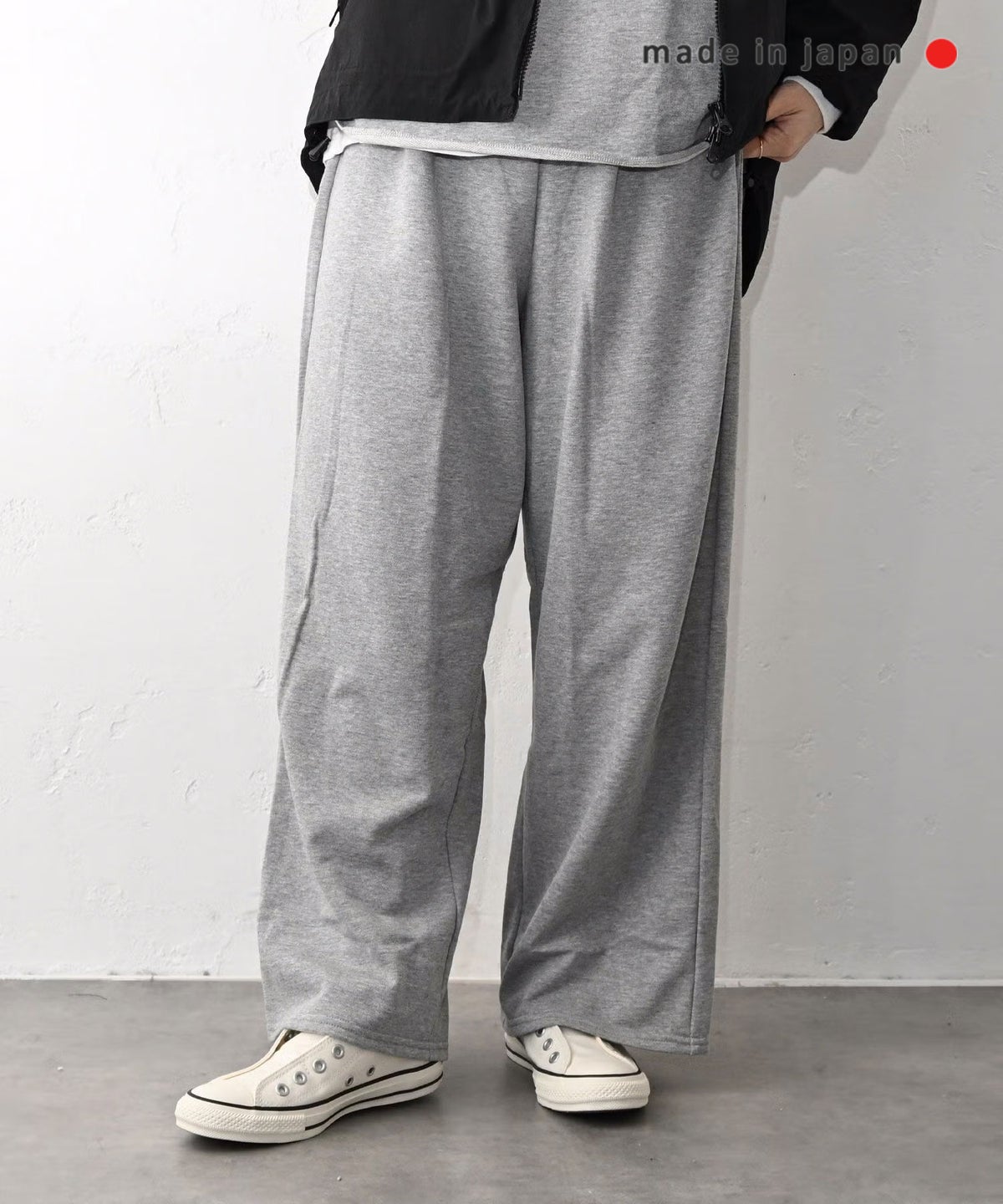 her.｜ミニ裏毛イージーストレートパンツ パック入り [[131344PK]][C]