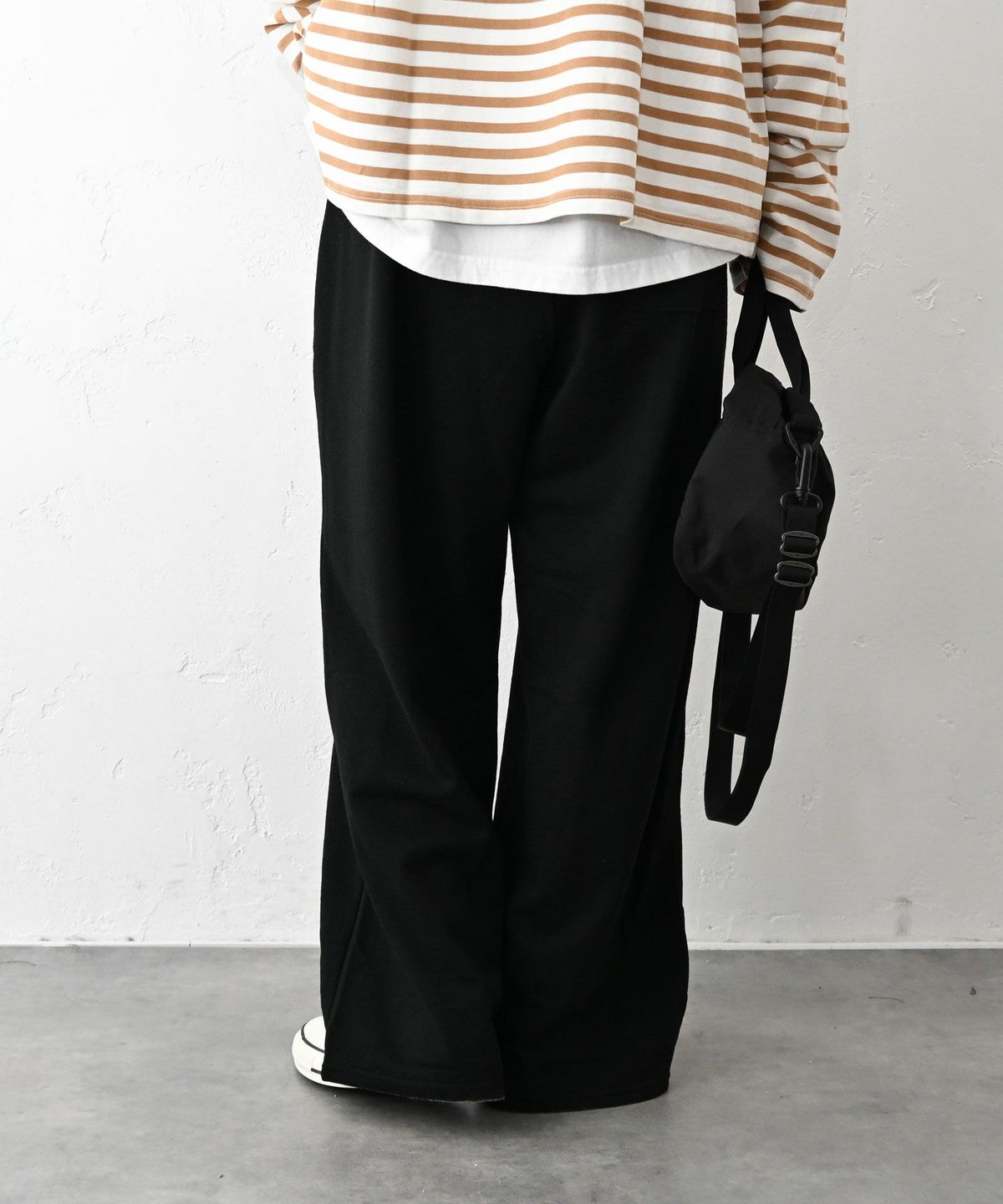 her.｜ミニ裏毛イージーストレートパンツ パック入り [[131344PK]][C]