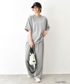 her.｜ミニ裏毛イージーストレートパンツ パック入り [[131344PK]][C]