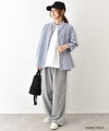 her.｜ミニ裏毛イージーストレートパンツ パック入り [[131344PK]][C]