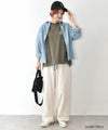 her.｜ミニ裏毛イージーストレートパンツ パック入り [[131344PK]][C]