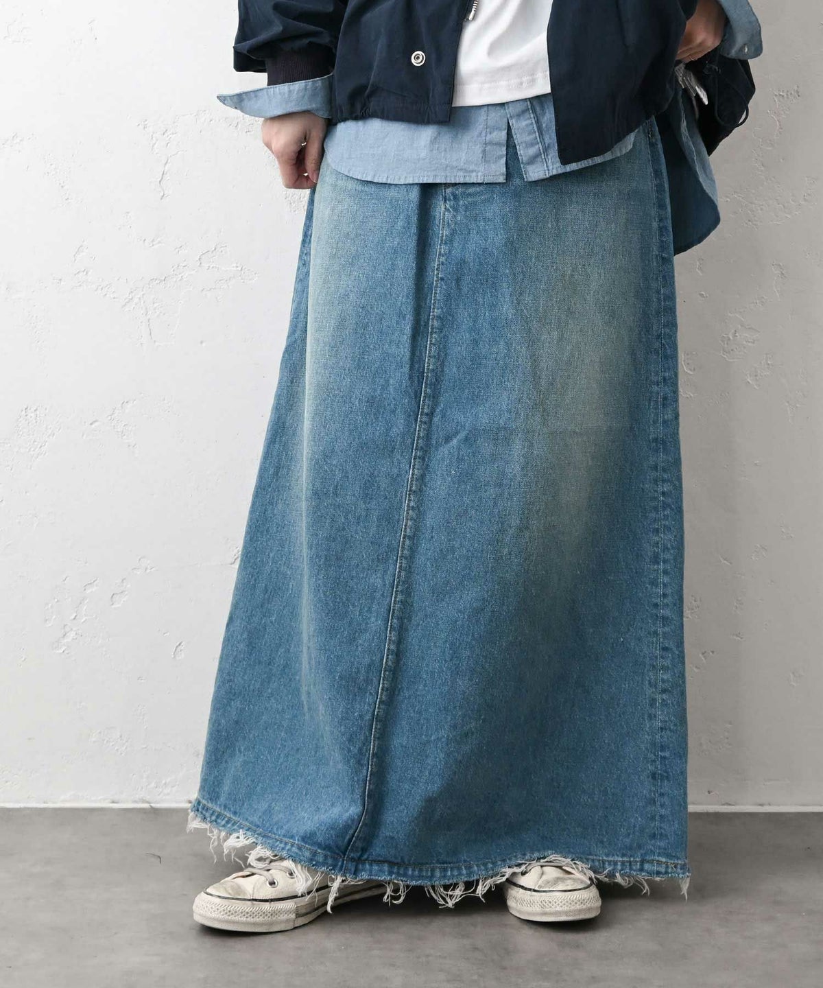 RNA｜デニムロングスカート [[G1104]][C]