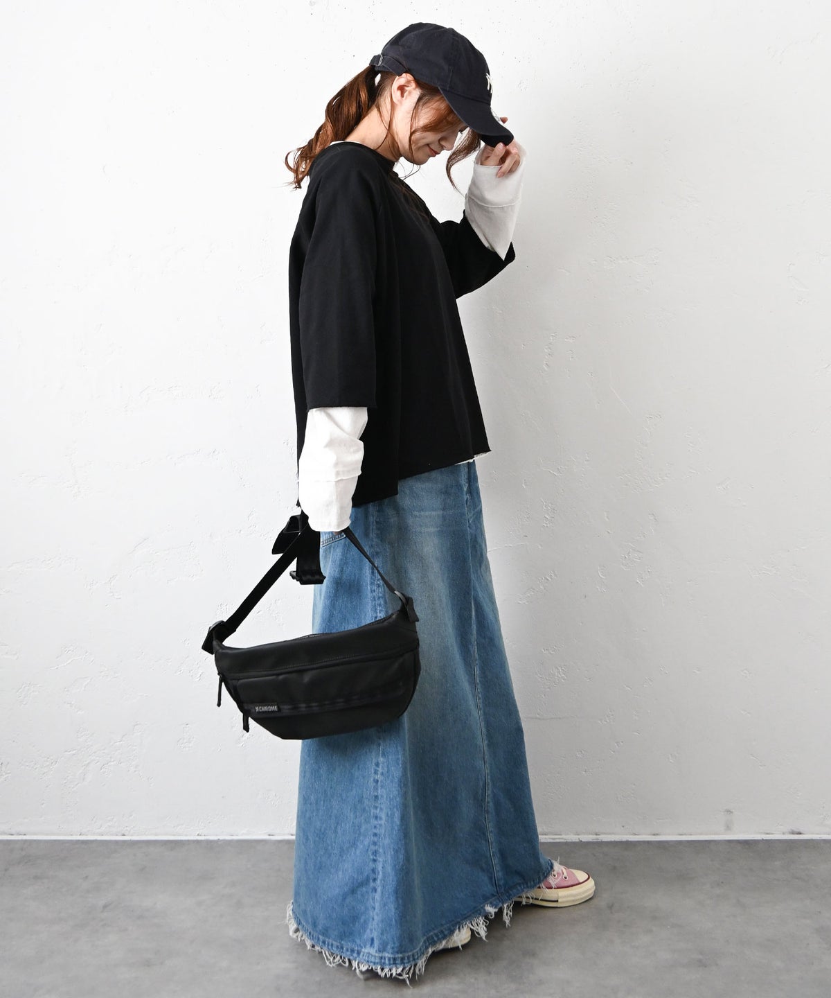 RNA｜デニムロングスカート [[G1104]][C]