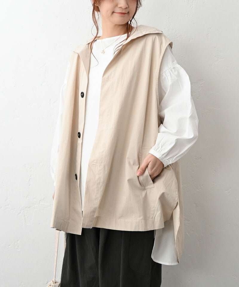 hagumu｜バックタックデザインベスト [[hag-184]][C]