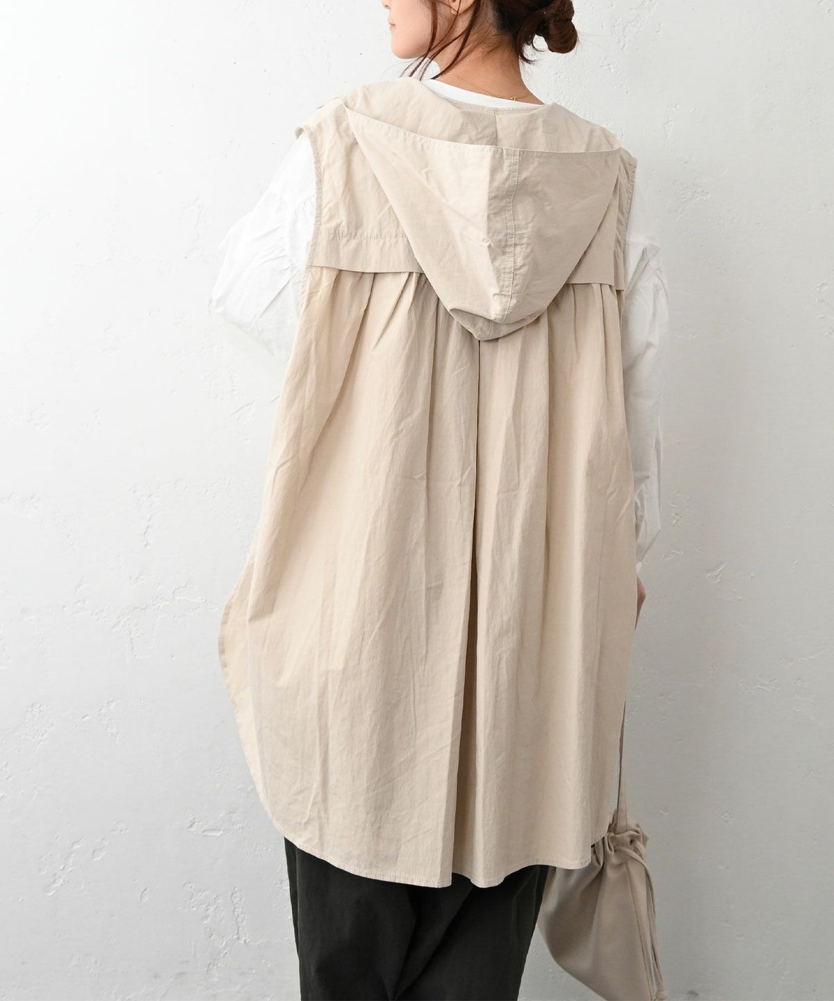 hagumu｜バックタックデザインベスト [[hag-184]][C]