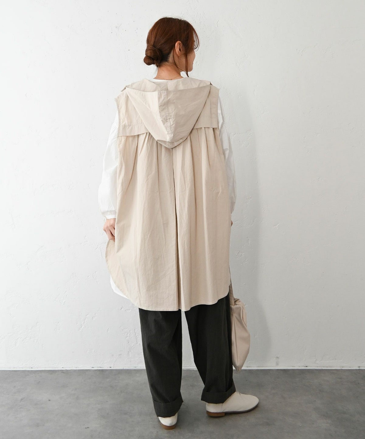 hagumu｜バックタックデザインベスト [[hag-184]][C]