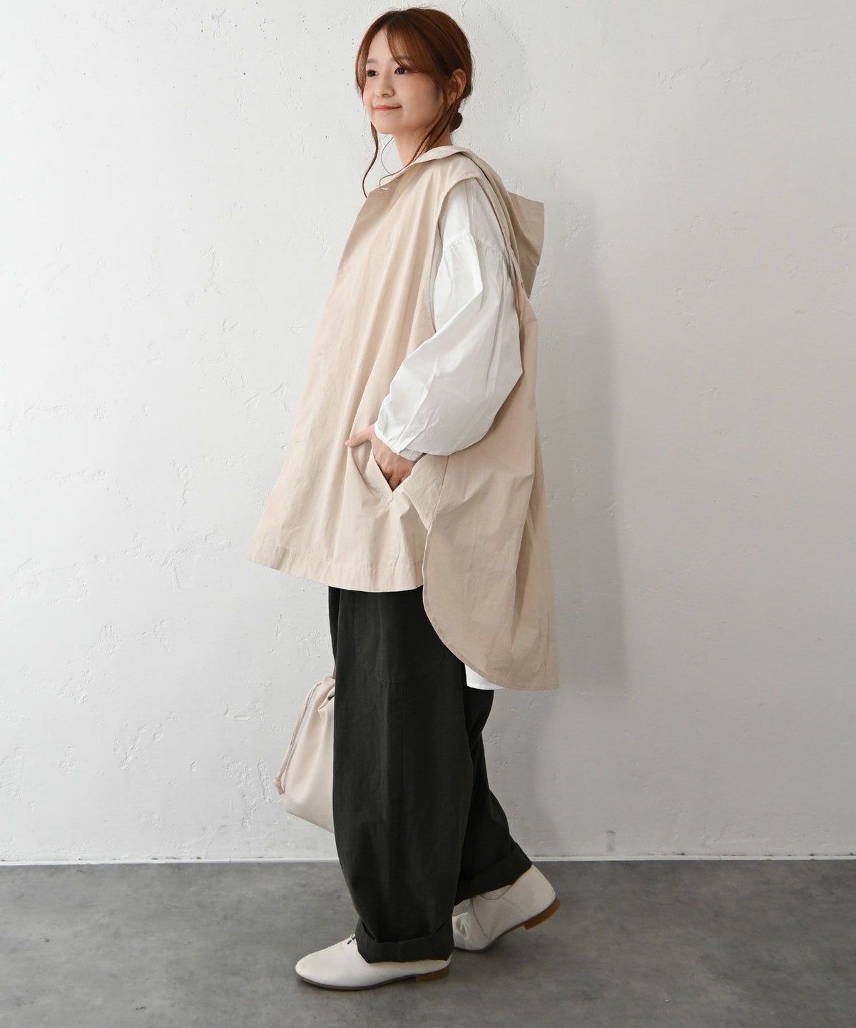 hagumu｜バックタックデザインベスト [[hag-184]][C]