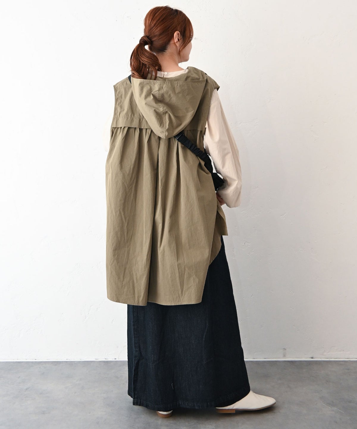 hagumu｜バックタックデザインベスト [[hag-184]][C]