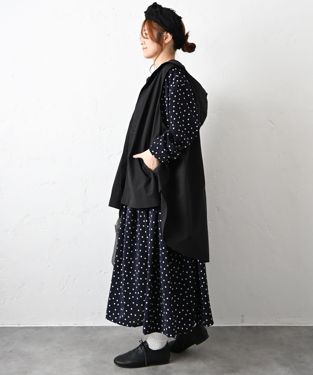 hagumu｜バックタックデザインベスト [[hag-184]][C]