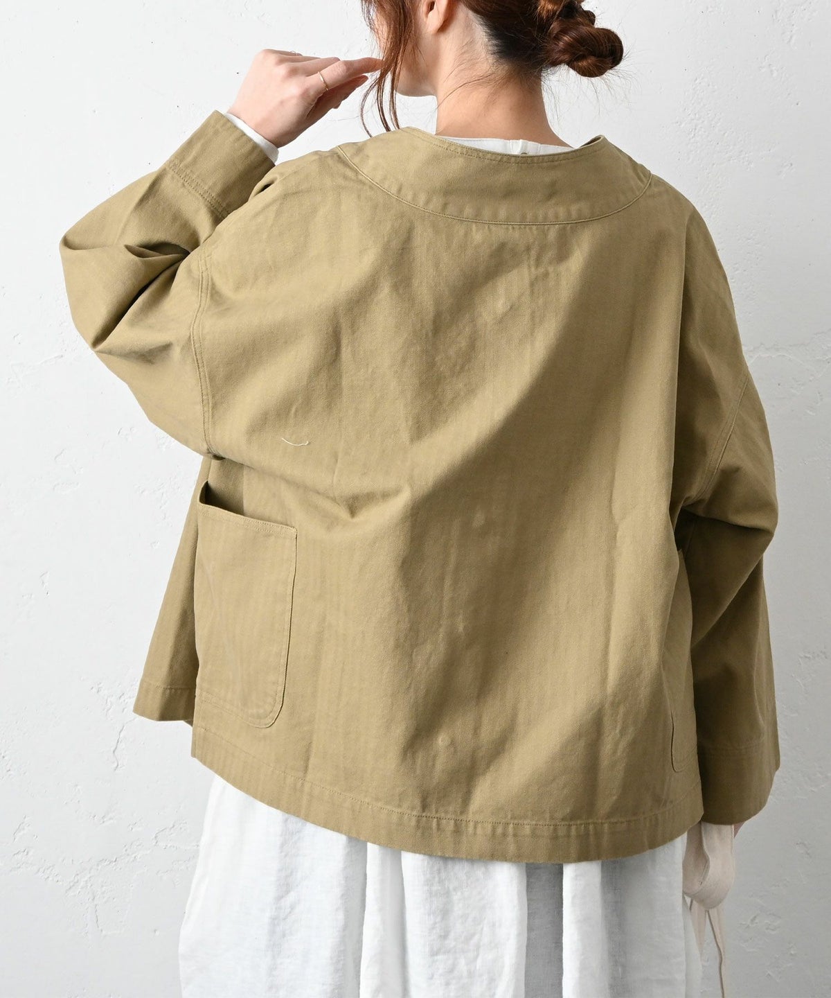 hagumu｜【なかなプロデュース】スタンドカラージャケット [[hag-185]][C]