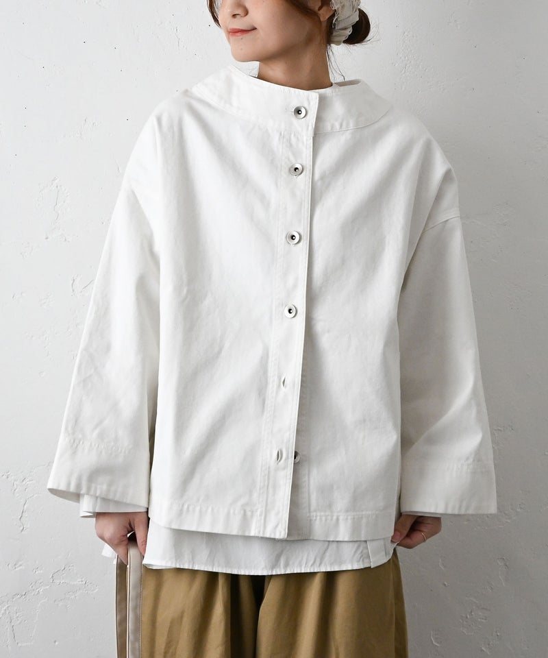 hagumu｜【なかなプロデュース】スタンドカラージャケット [[hag-185]][C]