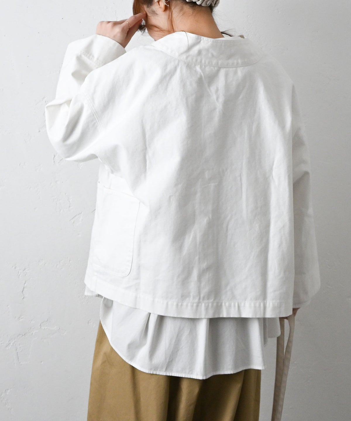 hagumu｜【なかなプロデュース】スタンドカラージャケット [[hag-185]][C]