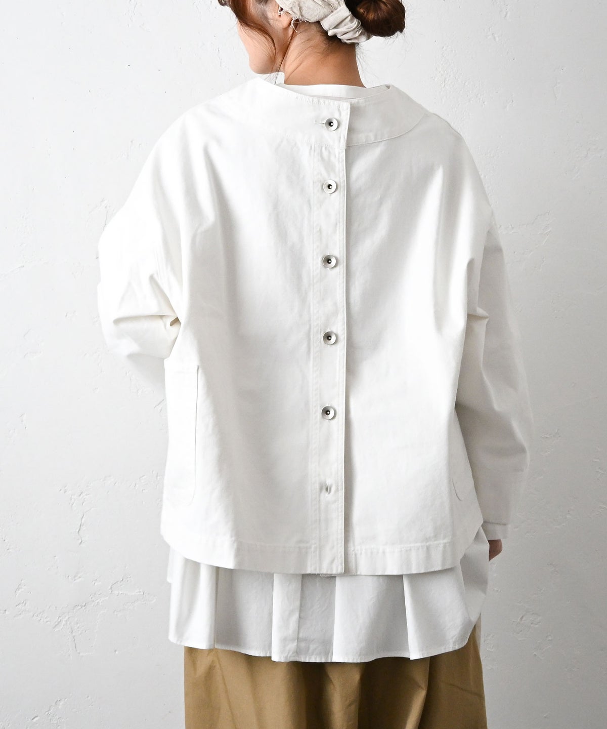 hagumu｜【なかなプロデュース】スタンドカラージャケット [[hag-185]][C]