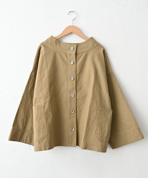 hagumu｜【なかなプロデュース】スタンドカラージャケット [[hag-185]][C]