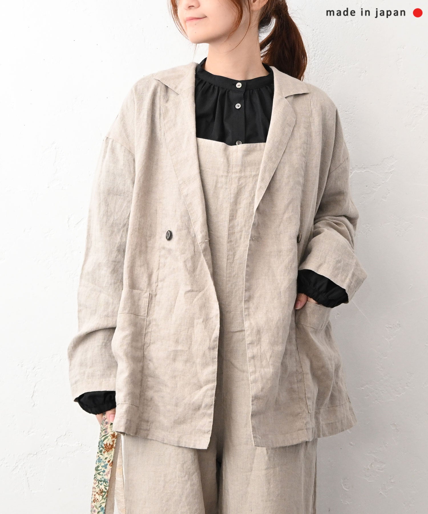 新品 Number 18 ohako ⿻ コットンリネン くったり ジャケット Number18（オハコ） | ma28 ONLINE STORE