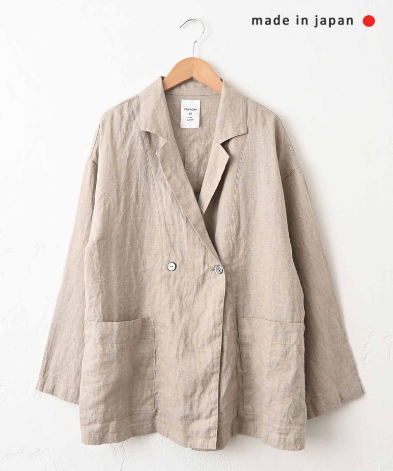 No18｜フレンチリネンジャケット [[11173]][C]