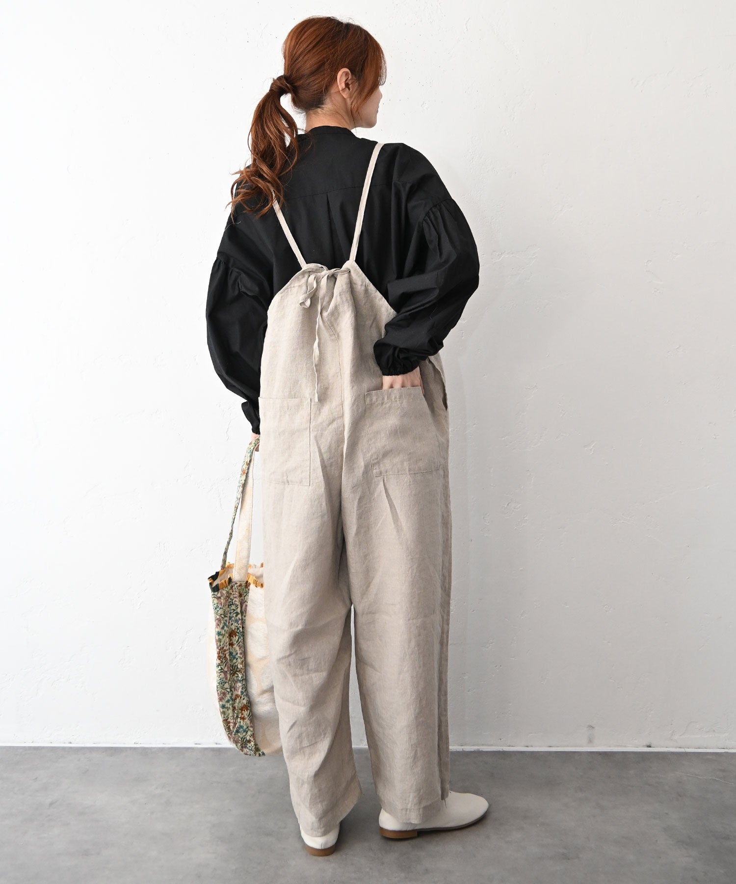 No18｜フレンチリネンサロペット [[901173]][C] | ma28 ONLINE STORE
