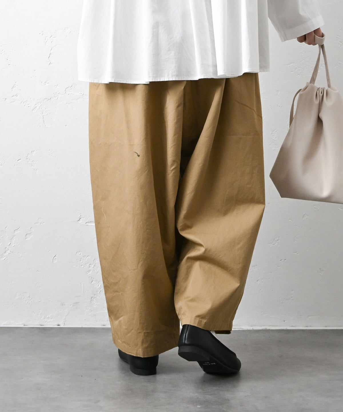 No18｜ツイルヴィンテージワッシャーボールパンツ [[515211]][C]