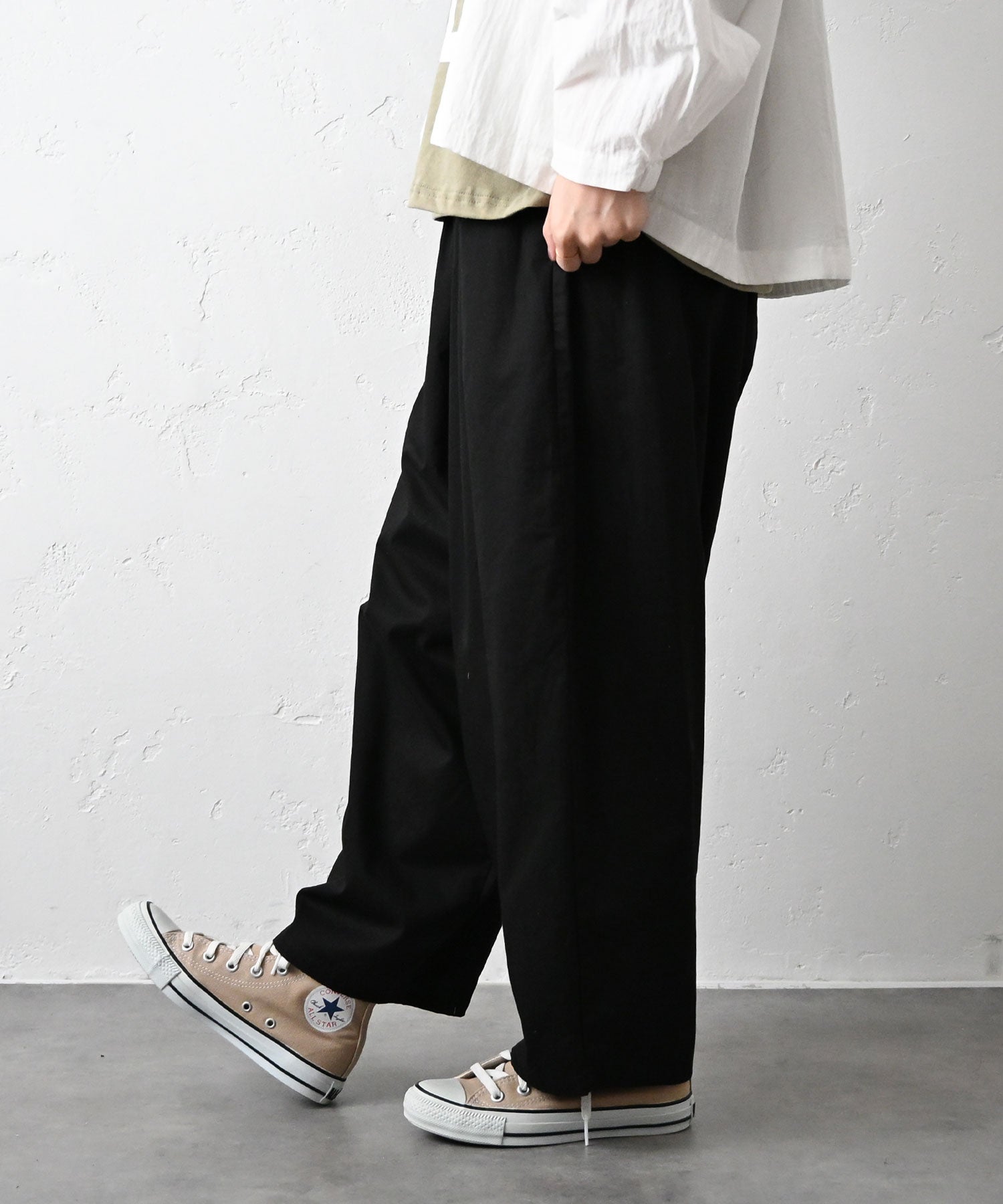 No18｜ツイルヴィンテージワッシャーボールパンツ [[515211]][C