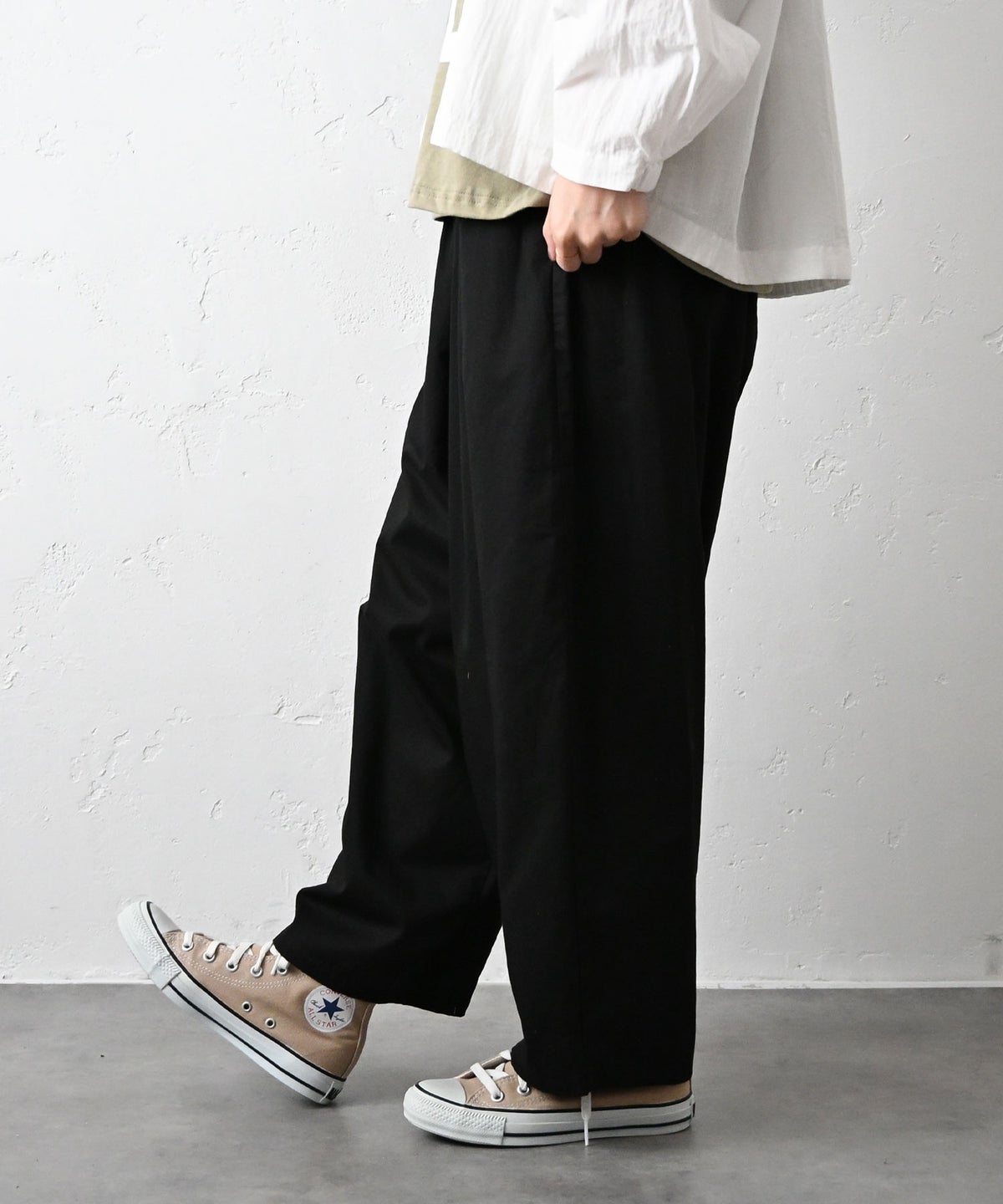 No18｜ツイルヴィンテージワッシャーボールパンツ [[515211]][C]