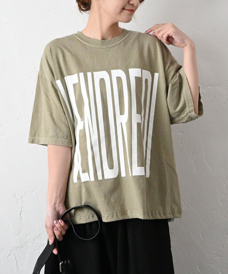 ichi｜ピグメントTシャツ [[251153]][C]