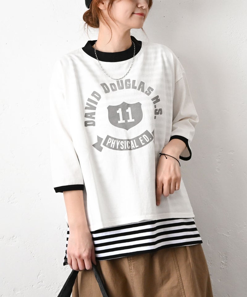 and quarter｜リンガープリントTee [[MA-610225]][C]