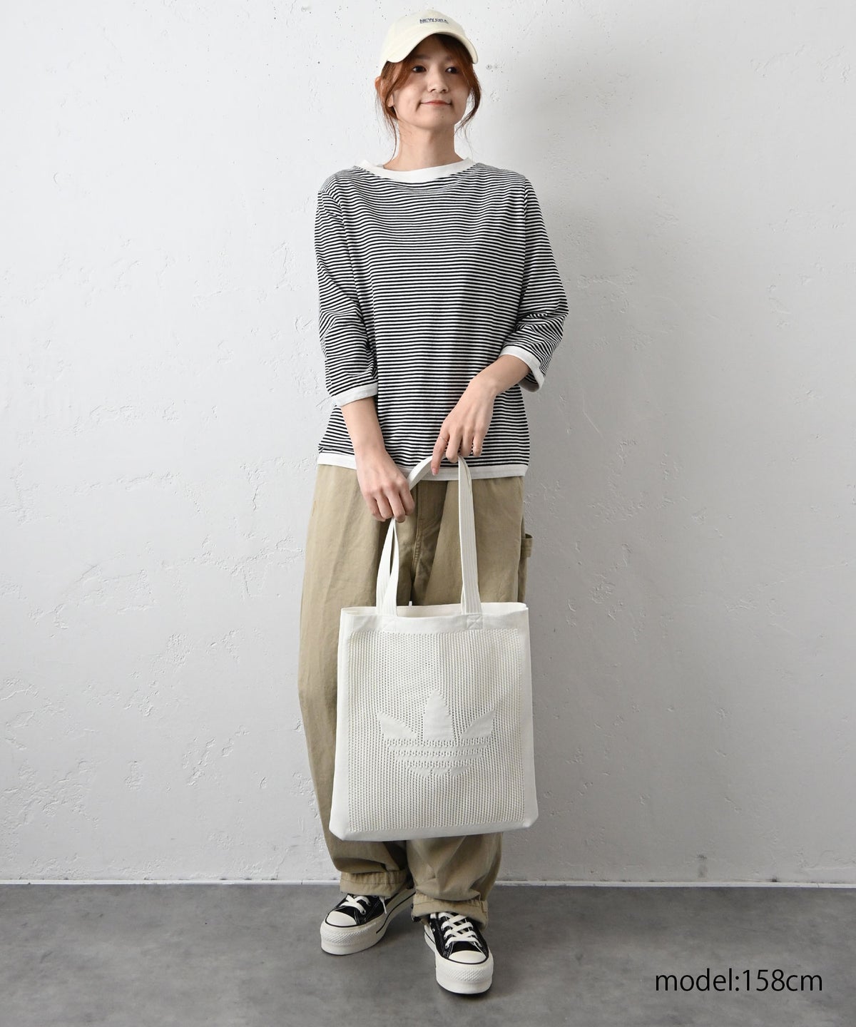 and quarter｜7分袖ボーダーカットソー [[MA-056]][C]