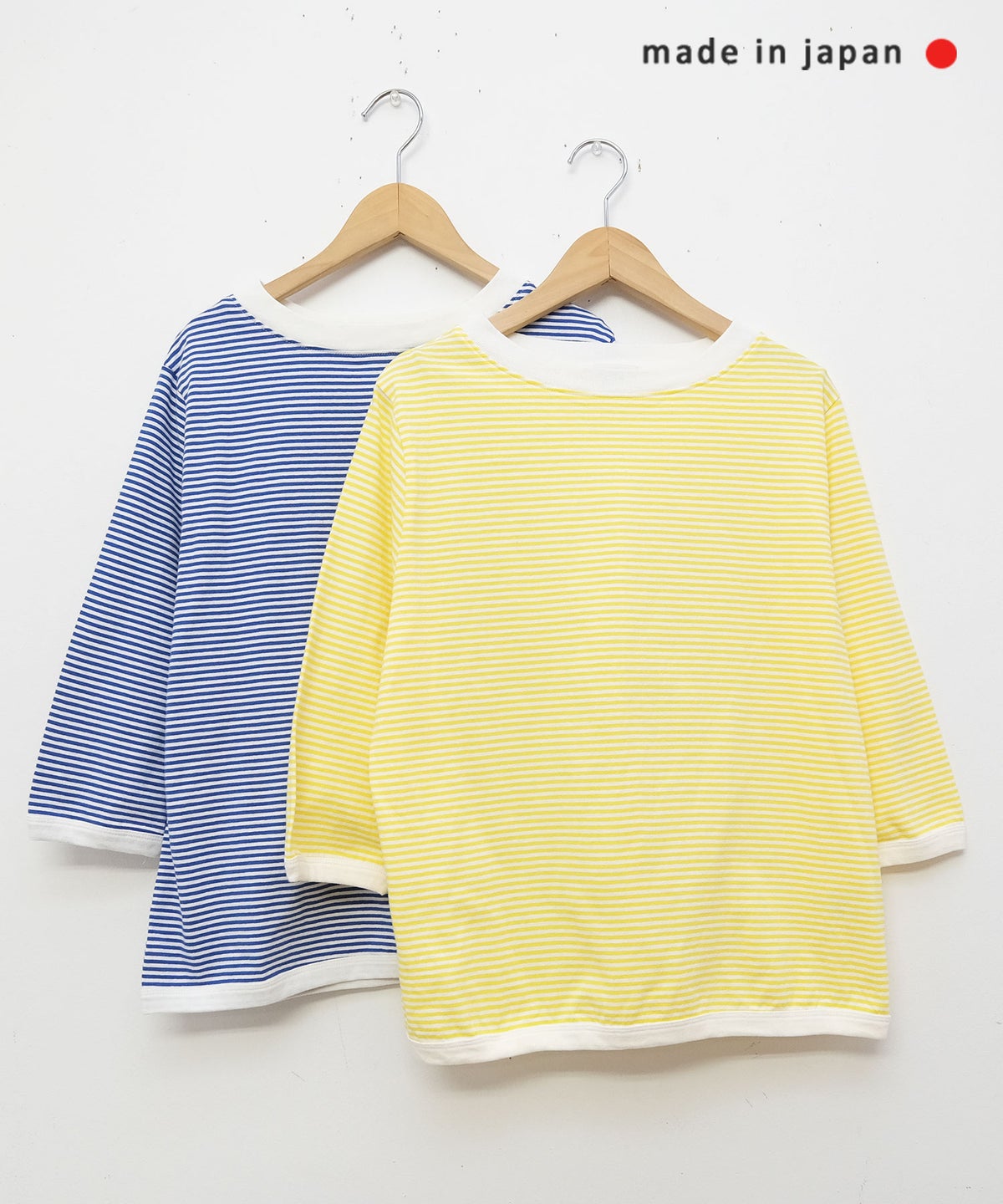 and quarter｜7分袖ボーダーカットソー [[MA-056]][C]