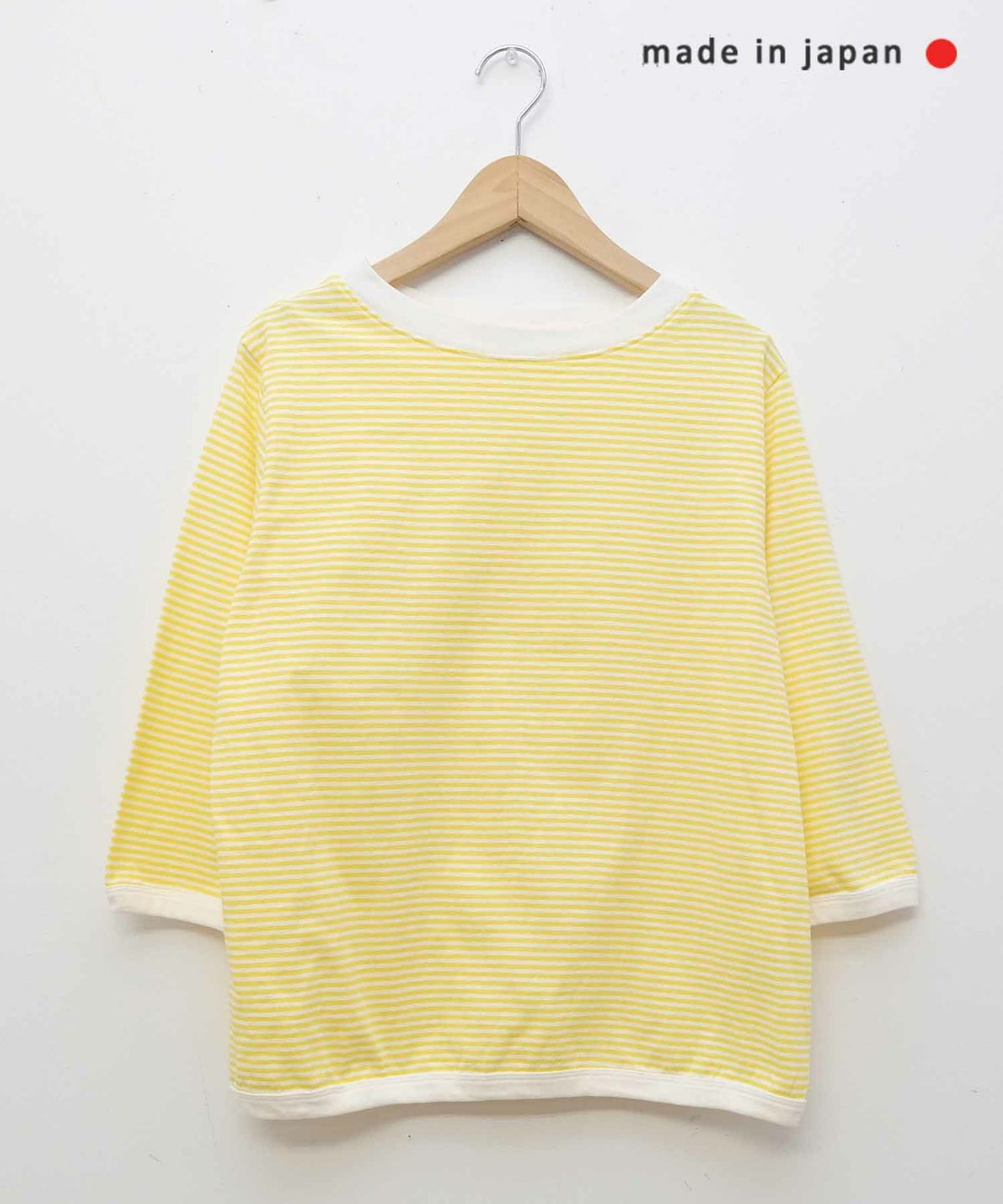 and quarter｜7分袖ボーダーカットソー [[MA-056]][C]