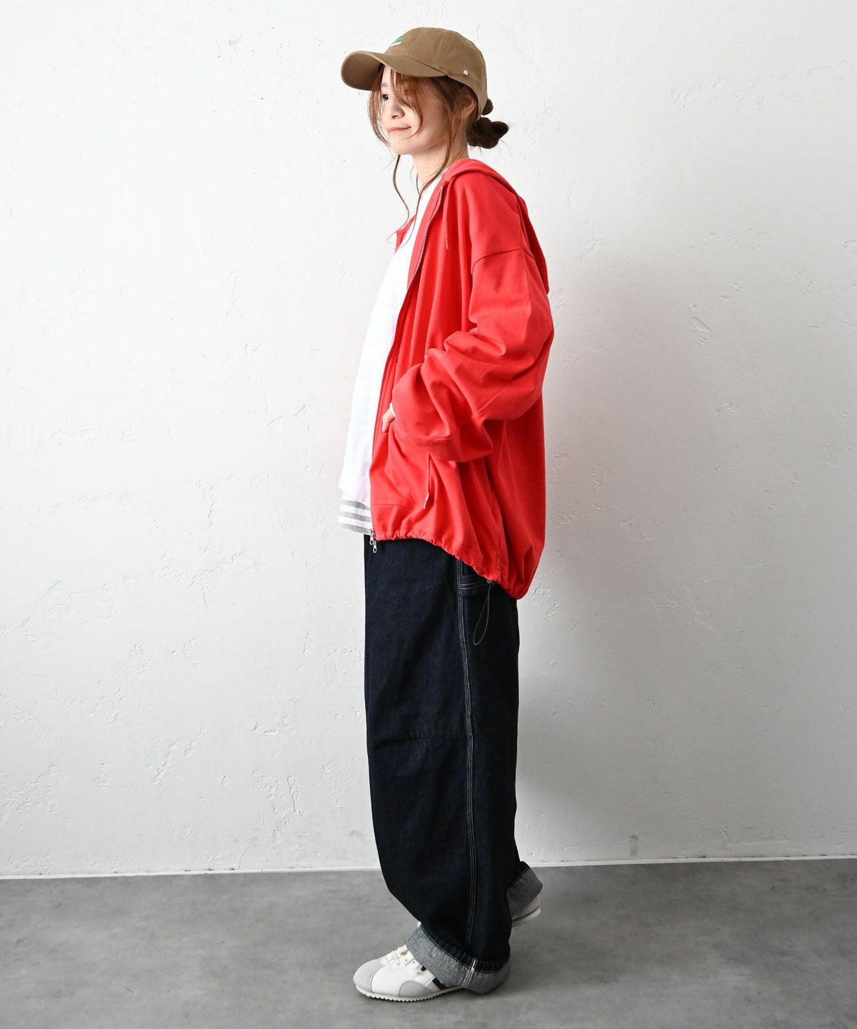 IN THE MARKET｜ドローコード付きライトパーカー [[C-2509]][C]