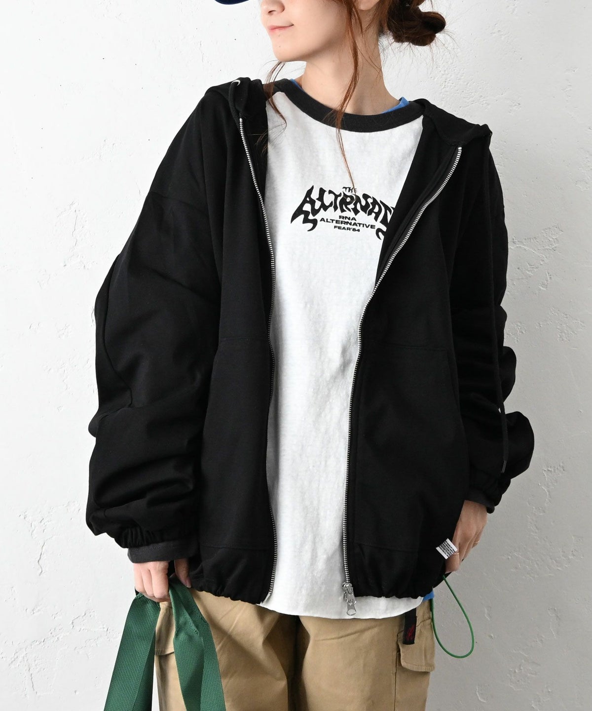 IN THE MARKET｜ドローコード付きライトパーカー [[C-2509]][C]