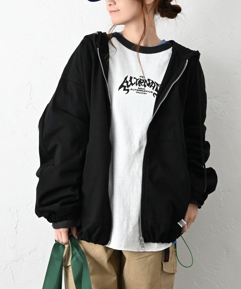 IN THE MARKET｜ドローコード付きライトパーカー [[C-2509]][C]