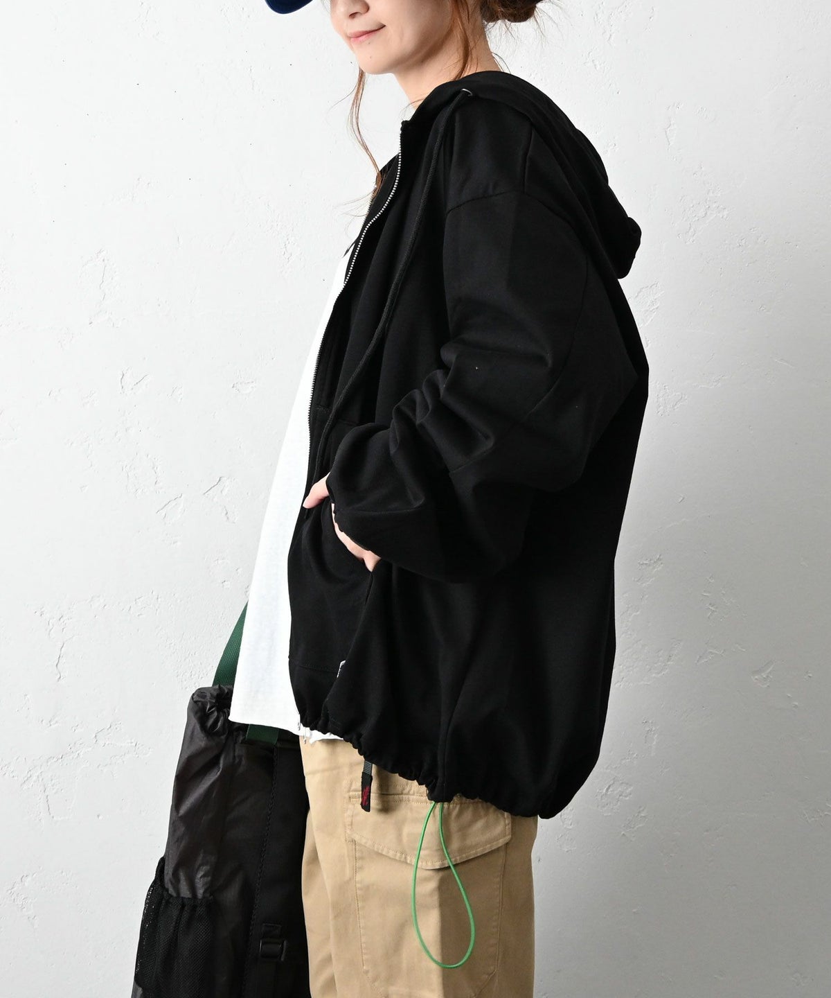 IN THE MARKET｜ドローコード付きライトパーカー [[C-2509]][C]