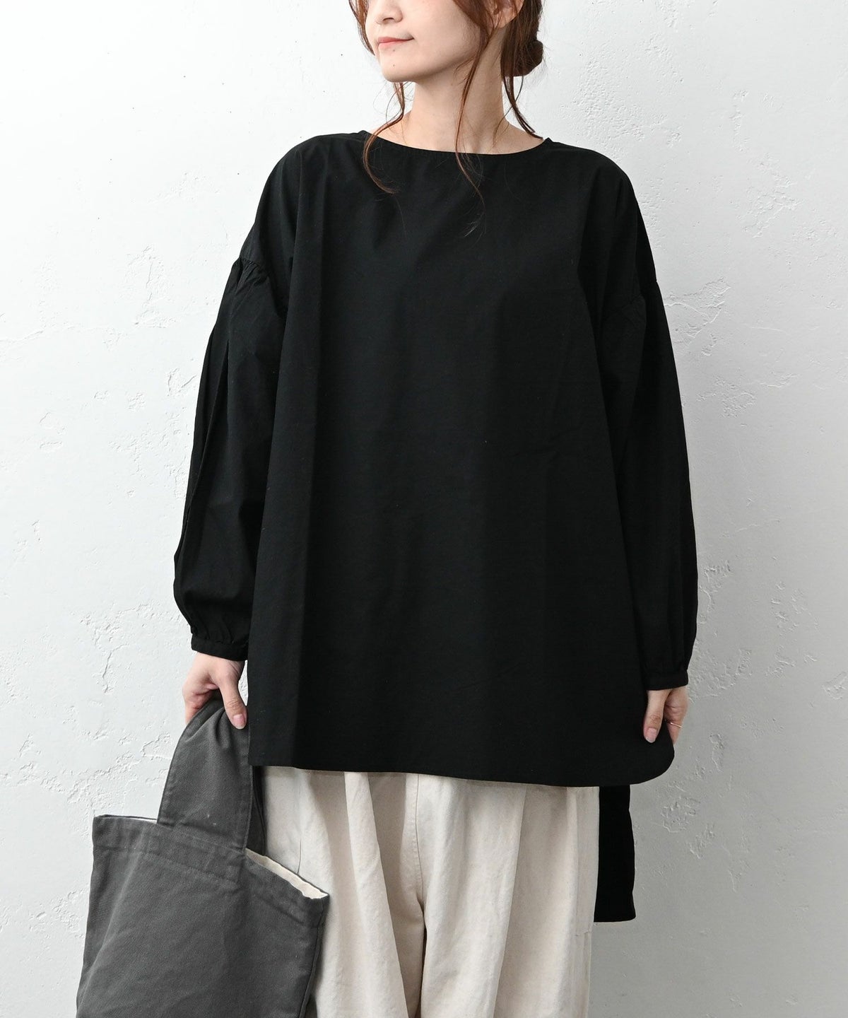 hagumu｜裾前後差プルオーバー [[hag-186]][C]