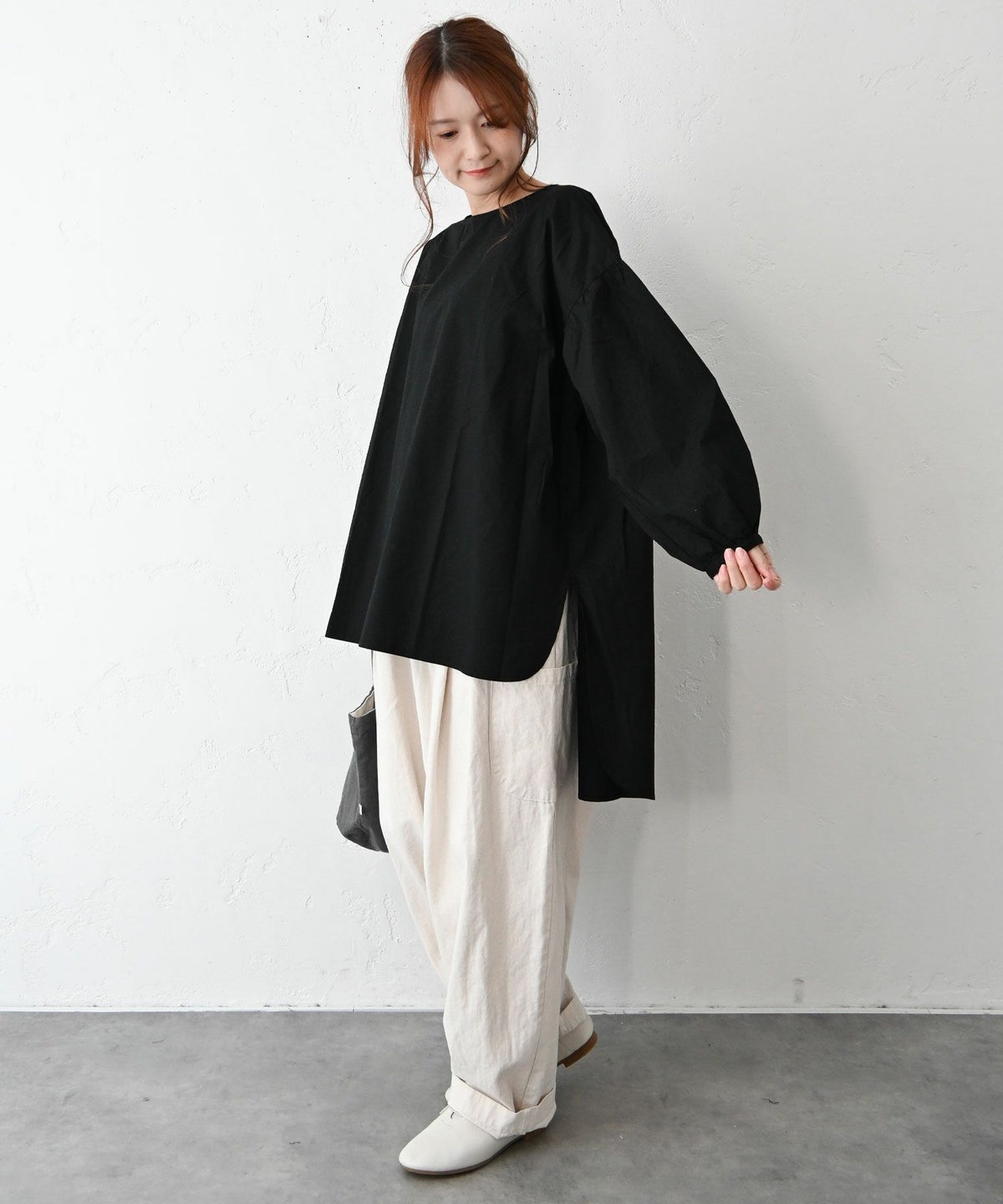 hagumu｜裾前後差プルオーバー [[hag-186]][C]