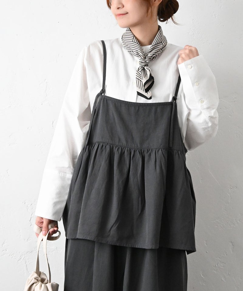 ista-ire｜ギャザーキャミソール [[3601-6740]][C]