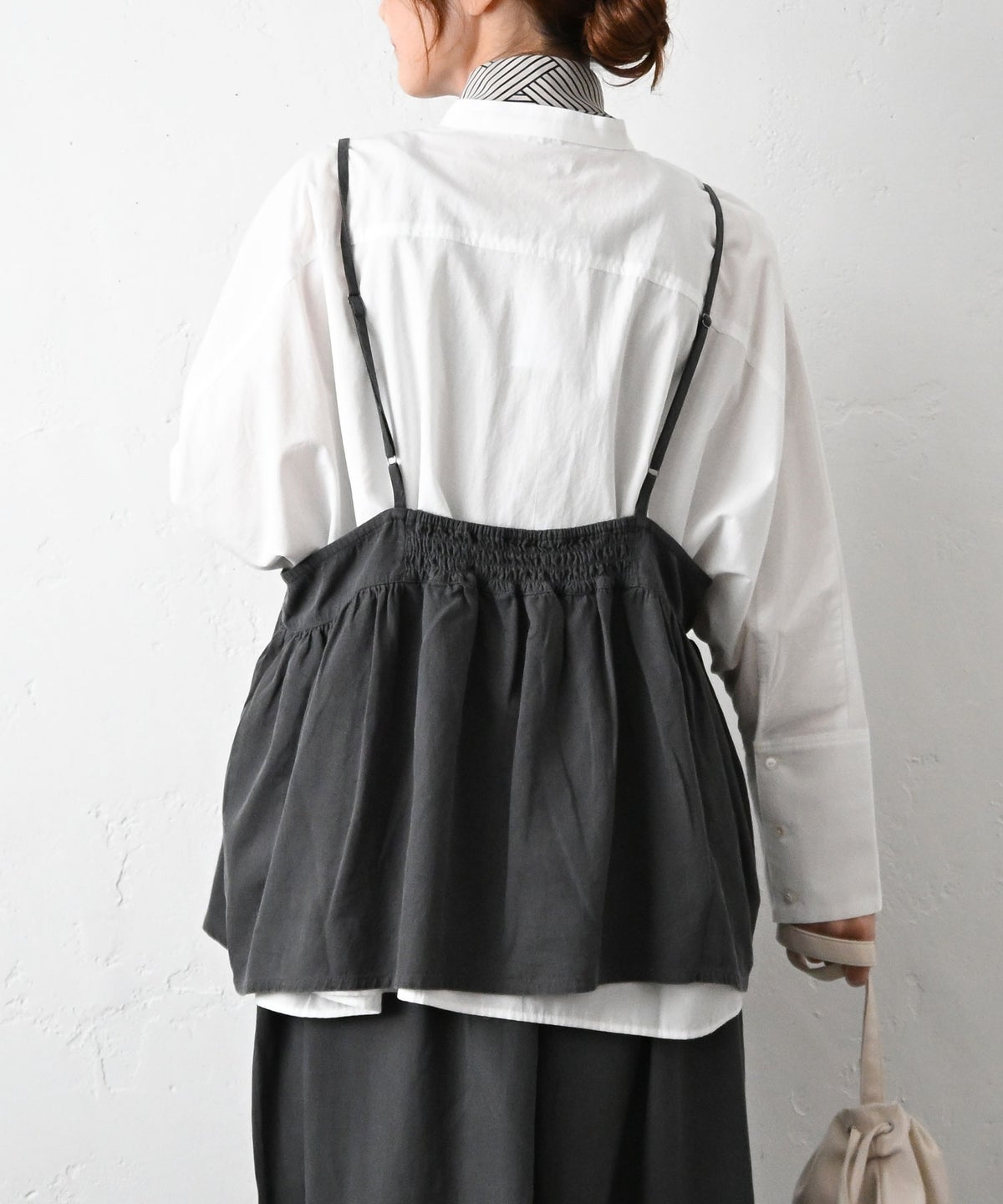 ista-ire｜ギャザーキャミソール [[3601-6740]][C]