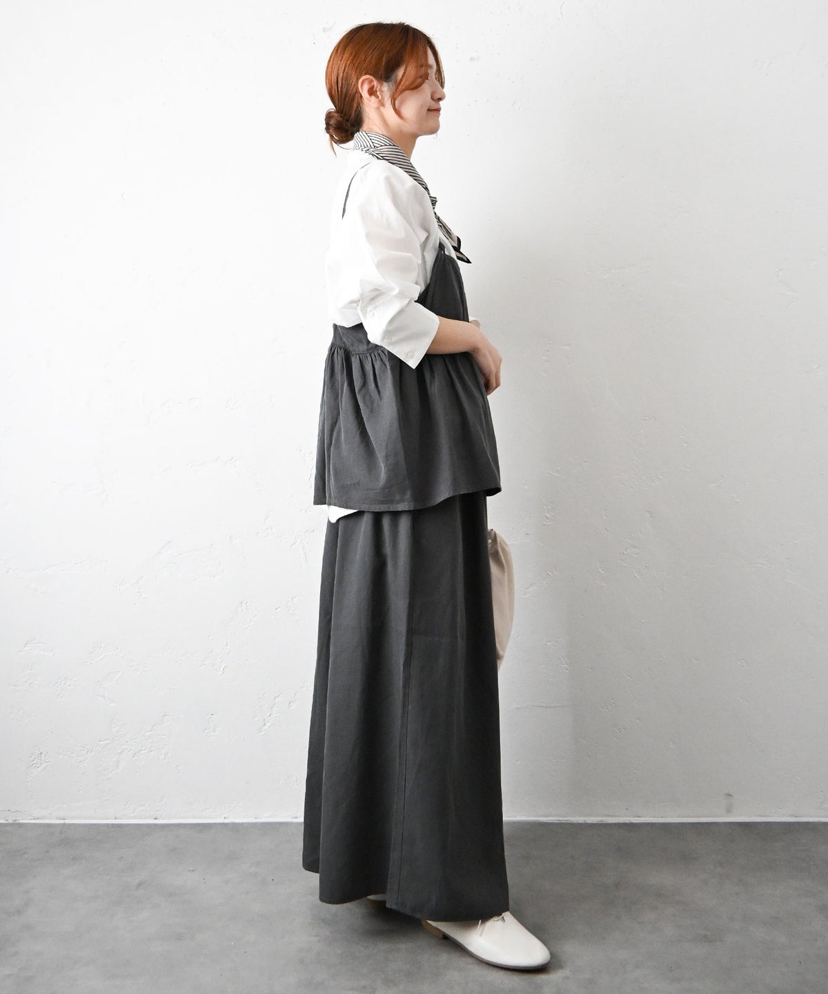 ista-ire｜ギャザーキャミソール [[3601-6740]][C]