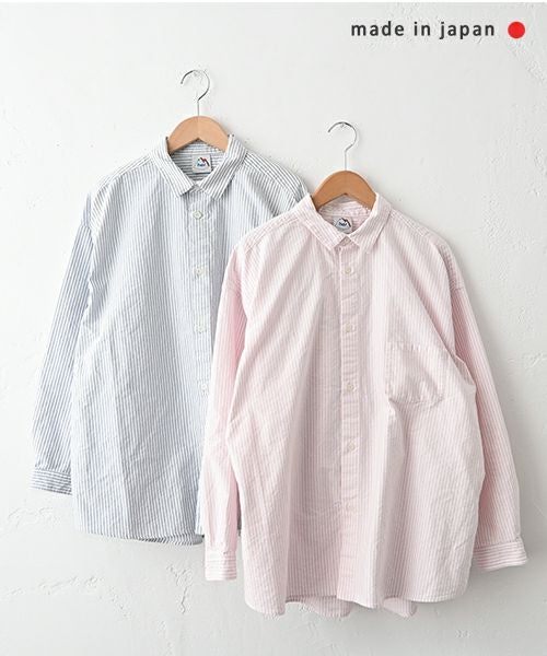 her.｜オックスストライプシャツ [[CE3SH260103ST]][C]