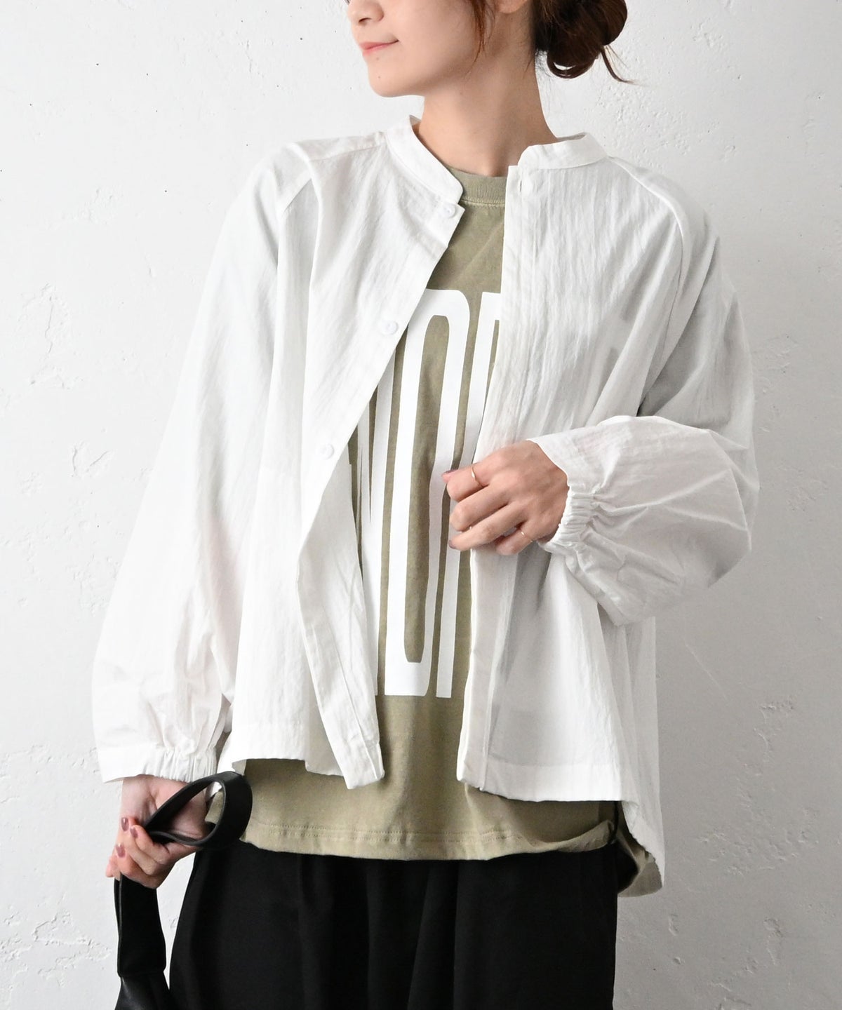 hagumu｜ラグランシャツアウター [[hag-187]][C]