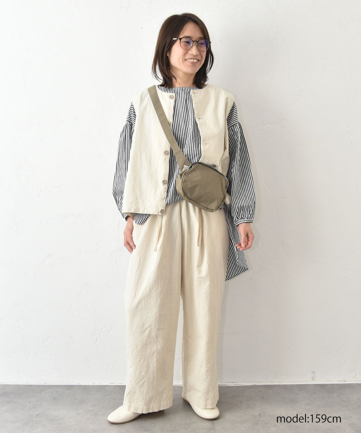 No18｜コットンワッシャードロストベスト [[CE1VE260304]][C]