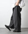 No18｜コットンワッシャーワイドパンツ [[CE1PT260106B]][C]