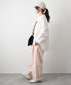 No18｜コットンワッシャーワイドパンツ [[CE1PT260106B]][C]