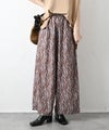 HUMS｜総柄ワイドパンツ [[C-5134]][C]