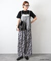 HUMS｜総柄ワイドパンツ [[C-5134]][C]